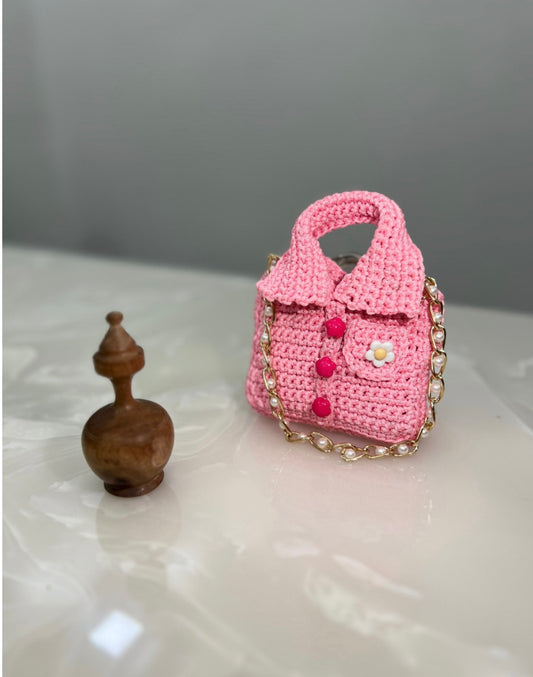 Cutie Pie Crochet Handbag