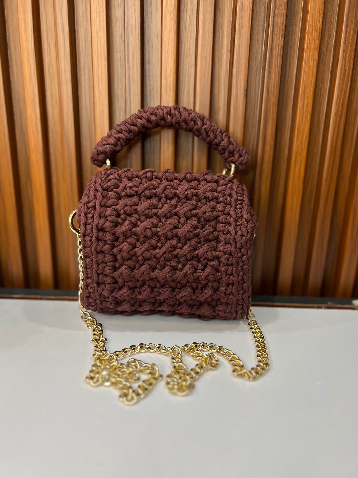 Rosy Bow Charm Bag