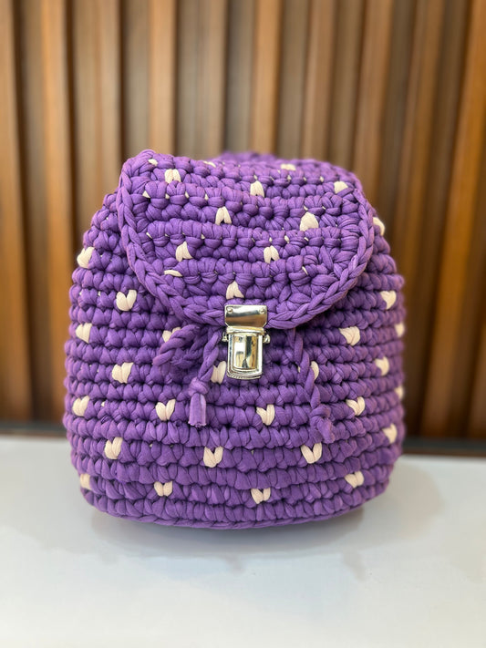 The Purple Popcorn Backpack