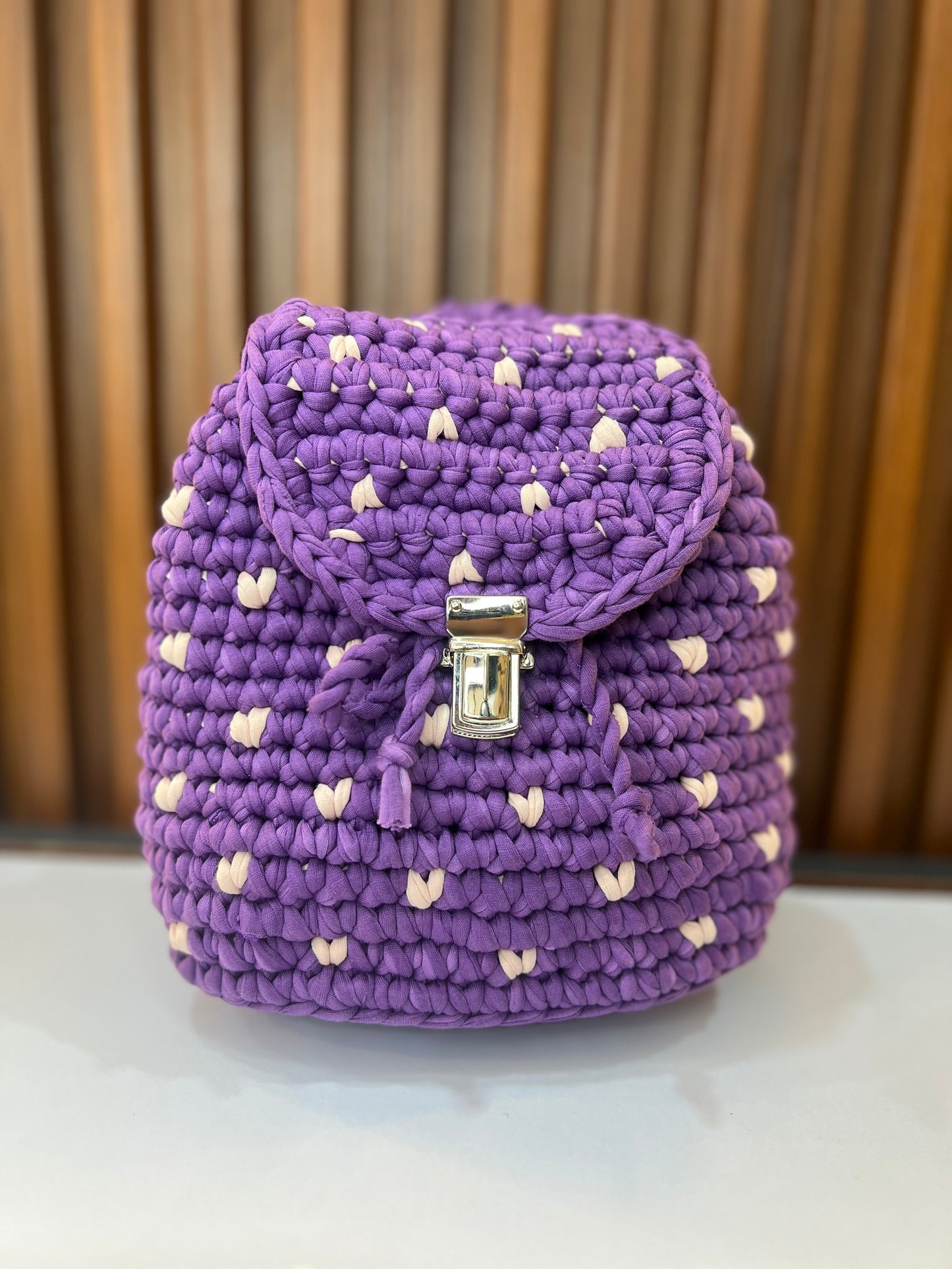 The Purple Popcorn Backpack