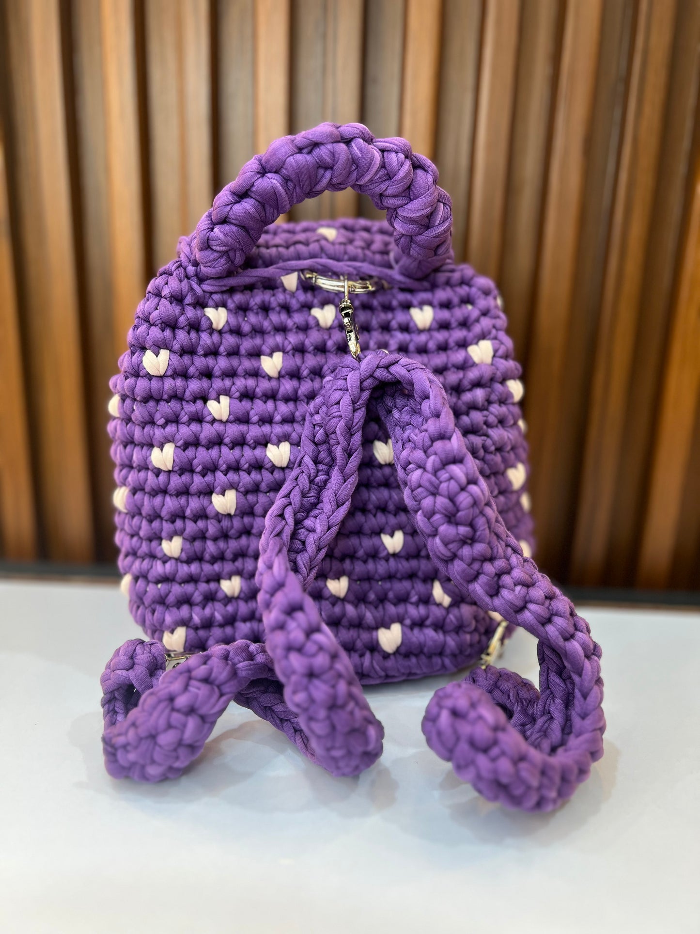 The Purple Popcorn Backpack